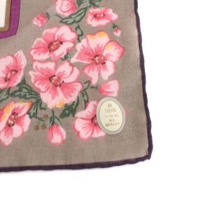 Christian Dior ヴィンテージ ミニスカーフ バンダナ 花柄 フラワー ピンク 白 ホワイト マルチカラー