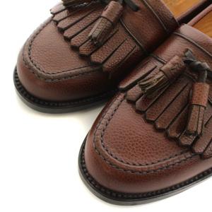 REGAL ローファー タッセル フリンジ レザー 27.0?p 茶 ブラウン A5G 5740 25