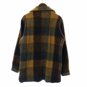 WOOLRICH 70's ヴィンテージ 白タグ シャツ ウール 長袖 厚手 M マルチカラー