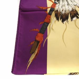 RALPH LAUREN 90‘S 1990 SIOUX INDIAN ヴィンテージ スカーフ 大判 総柄 シルク ネイティブ