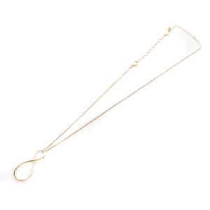 SWAROVSKI イグジスト Exist ネックレス ペンダント インフィニティ ローズゴールド色 5181490 GY11