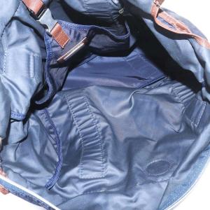 Orobianco リモンタ LIMONTA トートバッグ ハンドバッグ レザートリミング 紺 ネイビー GY11