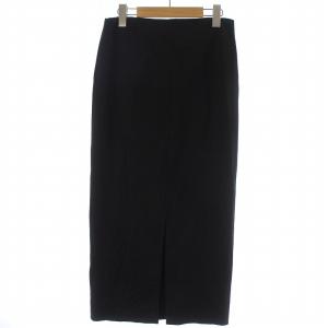 EVERYDAY I LIKE 22AW Jersey Long Tight スカート タイト マキシ ロング 38 M 黒 ブラック 22060500803030