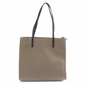 MARC JACOBS トートバッグ 南京錠 PVC レザー グレージュ オフホワイト M0016131 216