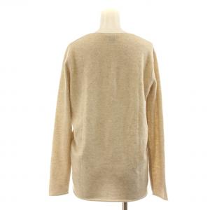 Theory CASHMERE ADRIANA.R カシミヤ100% ニット セーター プルオーバー Vネック 長袖  P S ベージュ