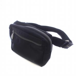 PAUL SMITH ボディバッグ ショルダーバッグ ウエストポーチ 斜め掛け ナイロン 黒 ブラック