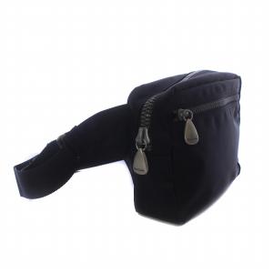 PAUL SMITH ボディバッグ ショルダーバッグ ウエストポーチ 斜め掛け ナイロン 黒 ブラック