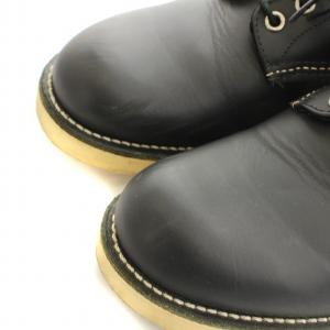 RED WING 6インチクラシック 6INCH CLASSIC ROUND ワークブーツ ラウンドトゥ レザー UK8 27.0?p 黒 ブラック