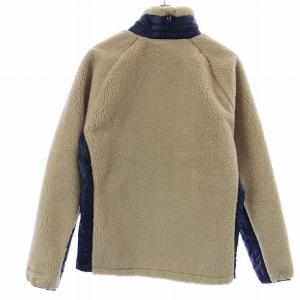 Columbia アーチャーリッジ ジャケット ARCHER RIDGE JACKET フリース ボア ラグランスリーブ M ベージュ 紺 ネイビー