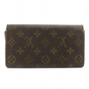 LOUIS VUITTON ポルトフォイユ・サラ 長財布 二つ折り モノグラム PVC 茶 ブラウン MI0993