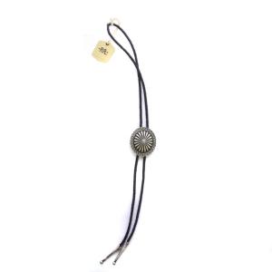 ボロータイ ループタイ カウボーイ ウエスタン シルバー ブラック