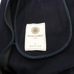 EDIFICE ミケランジェロ MICHELANGELO per EDIFICE 別注 イタリア製 チェスターコート ロング ウール 42R