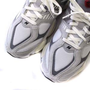 New Balance U9060GRY スニーカー ローカット 厚底 ロゴ 刺繍 US10.5 グレー
