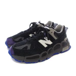 New Balance SALEHE BEMBURY スニーカー ローカット ロゴ US11 ブラック パープル