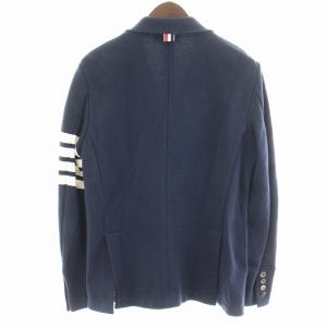 THOM BROWNE テーラードジャケット 3B コットン 1 ネイビー