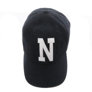 THE NORTH FACE TNFロゴフランネルキャップ 帽子 野球帽 ワッペン ウール NN42031 F 紺 ネイビー GY03