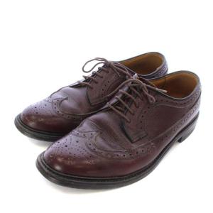 REGAL ビジネスシューズ ドレスシューズ レザー ラウンドトゥ ウィングチップ 26cm 茶色 ブラウン