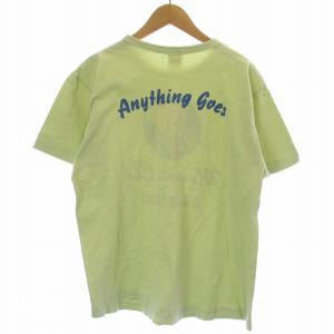 BUZZ RICKSON’S Mosquito Club Tシャツ カットソー 半袖 キャラクター M 黄緑 ライトグリーン