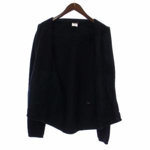 Patagonia フリースジャケット ハイネック ジップアップ ロゴ S 黒 ブラック