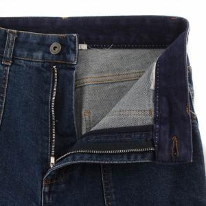 STELLA McCARTNEY デニムパンツ ジーンズ Gパン 立体 レザータグ イタリア製 24 S 青 インディゴブルー