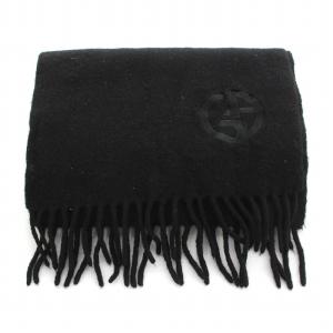 GIORGEO ARMANI ジョルジオアルマーニ ウールマフラー ストール