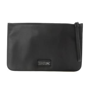 MARC by MARC JACOBS ×ディズニー クラッチバッグ セカンドバッグ 花柄 フラワー カウレザー 黒 ブラック マルチカラー