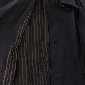 MIHARA YASUHIRO ステンカラーコート ダブル スカーフ付き F ネイビー