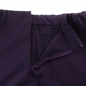 UN3D. ワイドパンツ イージー 38 M 紫 パープル 522010701301