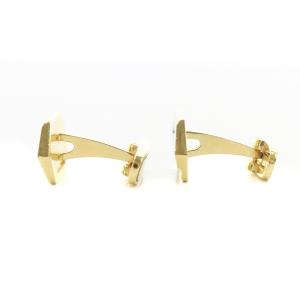 GIVENCHY ネクタイピン カフスボタン 2点セット ロゴ ゴールド色 シルバー色 GY11