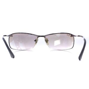 Ray-Ban サングラス 眼鏡 アイウェア ポラライズドシルバーミラー ガンメタル 偏光レンズ セミリムレス 砂打ち 6315 シルバーカラー
