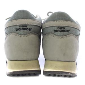 New Balance H710SB トレッキングシューズ スニーカー ハイカット スエード US9 グレー ライトブルー