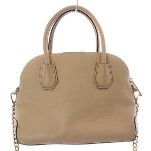 MICHAEL KORS 2WAY ハンド ショルダーバッグ レザー チェーン 南京錠 ロゴ ゴールドカラー金具 ピンク 30S7GZ5S2L