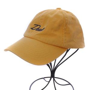 Deus Ex Machina SUNNY 6 PANEL サニー 6 パネル 帽子 キャップ 野球帽 ロゴ 刺繍 オレンジ DMS77995