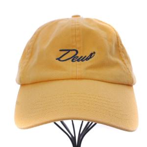 Deus Ex Machina SUNNY 6 PANEL サニー 6 パネル 帽子 キャップ 野球帽 ロゴ 刺繍 オレンジ DMS77995