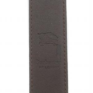 burberrys ベルト ノバチェック ゴールド金具 レザー ロゴ 無地 ブラック GY18