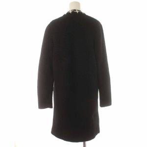 CHANEL 07AW ロングカーディガン カシミヤ 36 ブラック