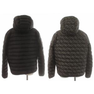 MONCLER 21SS ZOIS リバーシブル ダウン ジャケット 2 ブラック G10911A51970