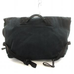 PORTER 2-TACS クランカーズ メッセンジャー バッグ ボストン ショルダー キャンバス 紺 ネイビー