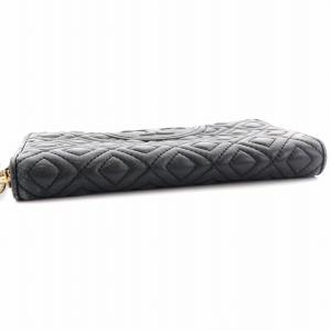 TORY BURCH 長財布 ラウンドファスナー レザー 50265 黒 ブラック GY18