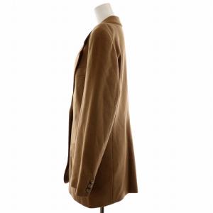 Max Mara テーラードジャケット 2B 白タグ ピュアカシミヤ 8 L 茶 ブラウン