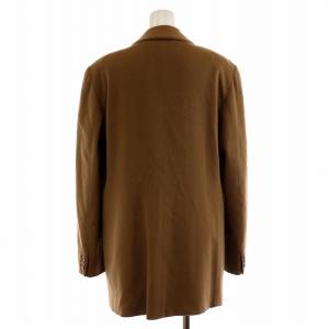 Max Mara テーラードジャケット 2B 白タグ ピュアカシミヤ 8 L 茶 ブラウン