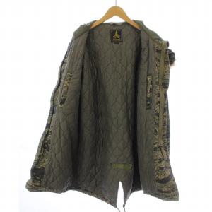 HYSTERIC GLAMOUR PRIMALOFT ダック シェル パーカー モッズ コート ミリタリー 中綿 ロング 迷彩