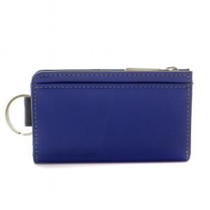 LANVIN en Bleu キーケース 5連 小銭入れ シルバー金具 PVC 青 ブルー