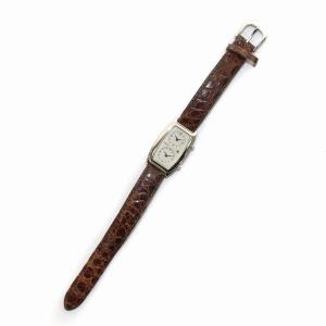 SEIKO NOIE ノイエ 腕時計 ウォッチ デュアルタイム クォーツ シルバー色 文字盤白 ホワイト 1E20-3A00