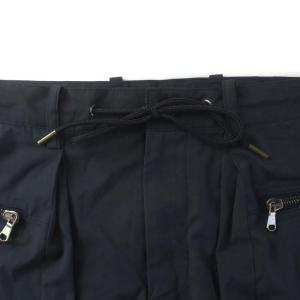 junhashimoto EASY CARGO SHORT ハーフパンツ ショートパンツ ナイロン ジップフライ 3 M 紺 ネイビー 1071610030