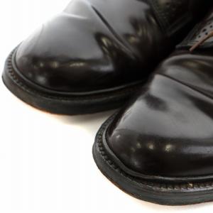 REGAL ビジネスシューズ プレーントゥ レザー 25.5 茶 ブラウン