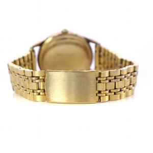 SEIKO CROWNSPECIAL 腕時計 手巻き アナログ 白文字盤 金張り ゴールドカラー J14100E