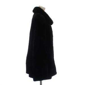 SAGA MINK 金サガ ROYAL ファーコート シェアードミンク ブラック