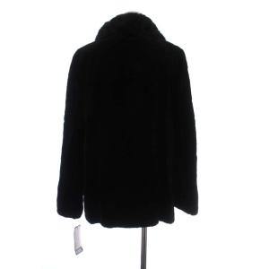 SAGA MINK 金サガ ROYAL ファーコート シェアードミンク ブラック