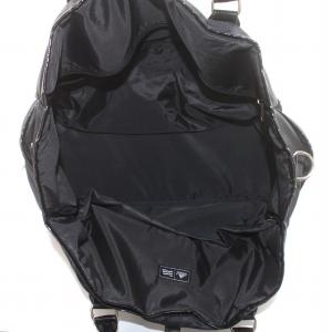 adidas 2WAY トートバッグ ショルダーバッグ ロゴ スリーストライプス ナイロン 黒 ブラック